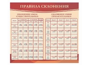 Оформление кабинета русского языка №11